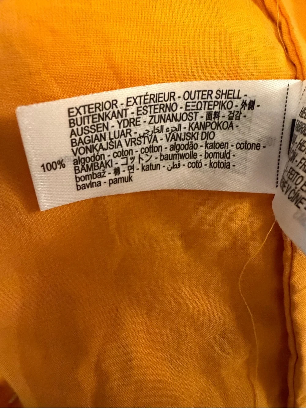 Zara Orange Eyelet Mini Dress - Picture 8 of 8